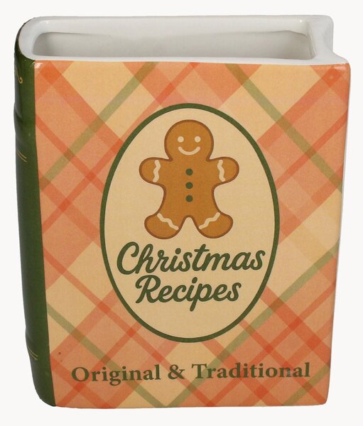 Vaso in dolomite Christmas Recipes, alt. 18 cm