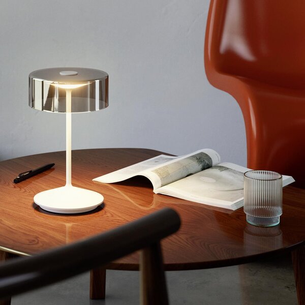 Lampada in vetro ricaricabile Numotion Sigor IP54 2,2W Flex Mood 2700/2200K bronzo