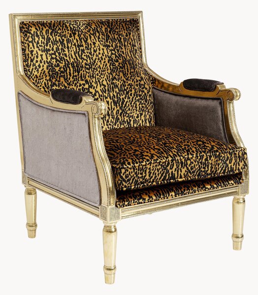 Poltrona imbottita Regency Leo