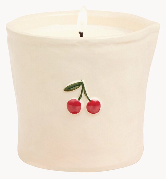Candela profumata in ceramica Cherry (ciliegia affumicata)