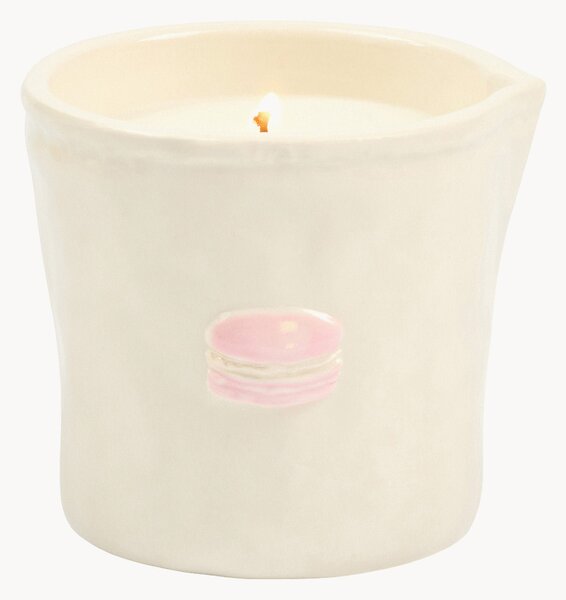 Candela profumata in ceramica Macaron (ambra, pistacchio)