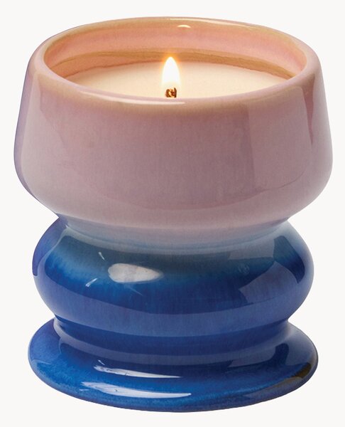Candela profumata in ceramica Melt Ombre (legno di teak & gelsomino)