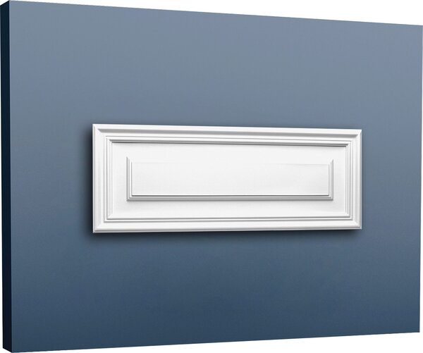 Orac Decor D504 Luxxus Pannello per porte di alta qualità Pannello da parete appiattito Elemento decorativo Rivestimento Pannello in plastica Bianco