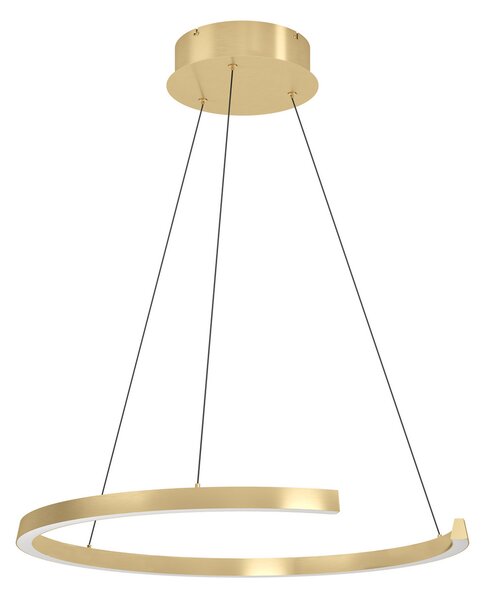 Lampada a sospensione Stars of Light, Labonete, dimmerabile, Dorato / Ottone, Soggiorno, Alluminio, Moderno
