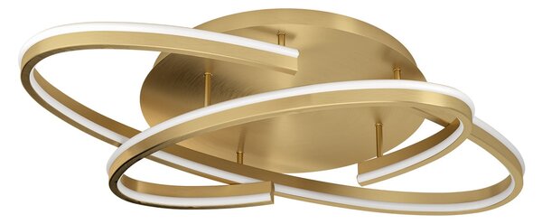 Plafoniera Stars of Light, Bogado, dimmerabile, Dorato / Ottone, Soggiorno, Metallo, Moderno