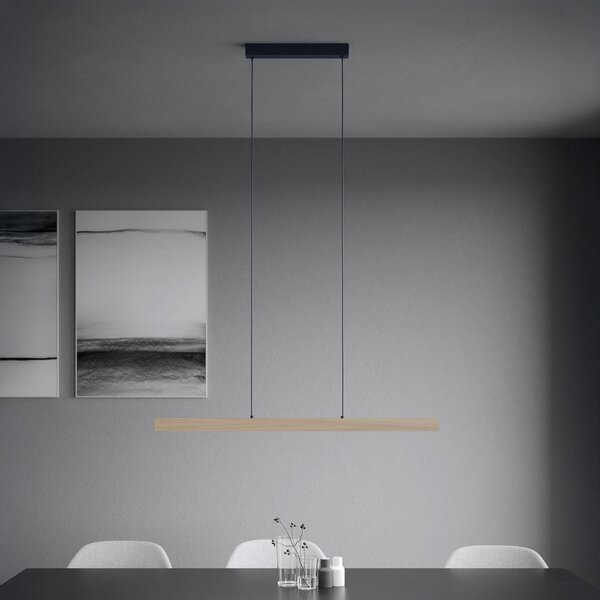 Lampada a sospensione Stars of Light, Montebuono, dimmerabile, Dorato / Ottone, Soggiorno, Alluminio, Moderno