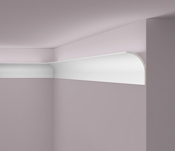 Modanatura del soffitto NMC AD23 ARSTYL Noel Marquet Modanatura decorativa Illuminazione indiretta moderna colore bianco 2 m