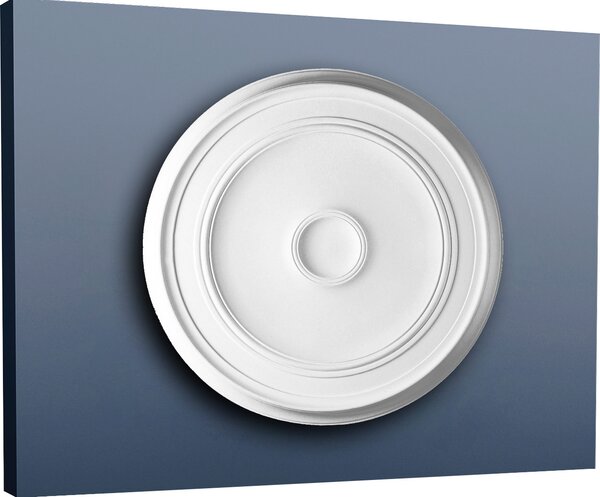 Orac R76 Luxxus rosone da soffitto profilo decorativo in stucco rosone da soffitto rosone da soffitto rosone in poliuretano di alta qualità | 62 cm di diametro