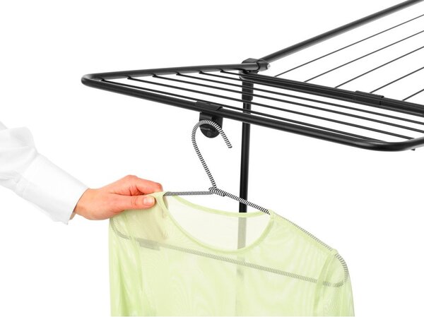 Stendino nero opaco 22 m HangOn Too – Brabantia