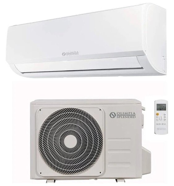OLIMPIA SPLENDID Climatizzatore 24000 Btu Inverter Monosplit Condizionatore con Pompa di Calore Classe A++/A+ R32 Wifi (Unit Interna + Unit Ester