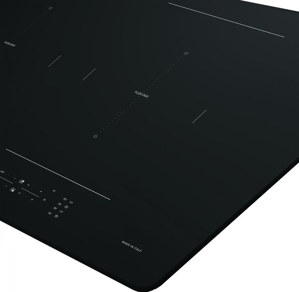Hotpoint Ariston Piano Cottura Induzione 4 Fuochi Larghezza 77 cm in Vetro colore Nero - HB 5177C NE