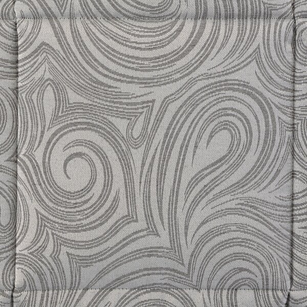 Trapunta MATRIMONIALE Silver GRIGIO Raso Jacquard Caleffi