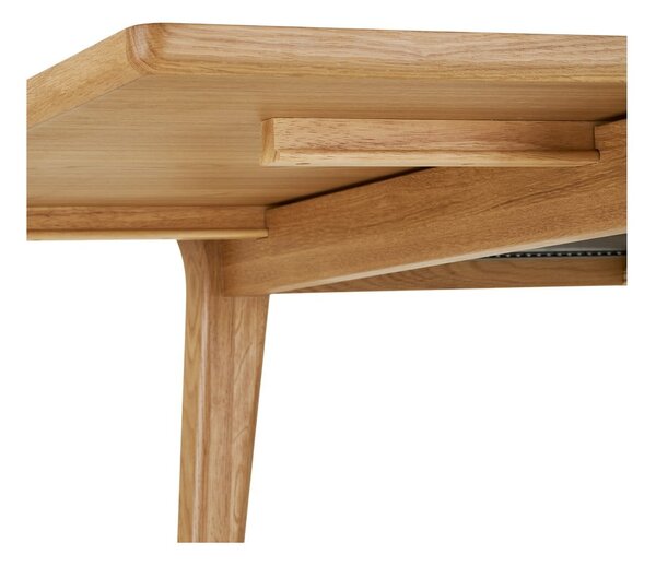 Tavolo da pranzo con effetto rovere allungabile con estensione 90x180 cm Darwin – House Nordic