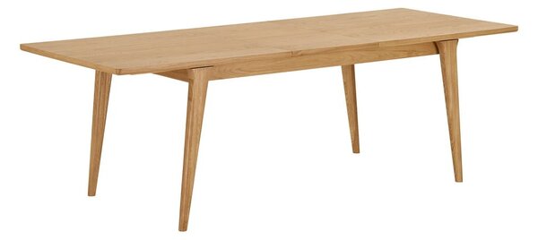 Tavolo da pranzo con effetto rovere allungabile con estensione 90x180 cm Darwin – House Nordic