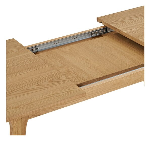 Tavolo da pranzo con effetto rovere allungabile con estensione 90x180 cm Darwin – House Nordic