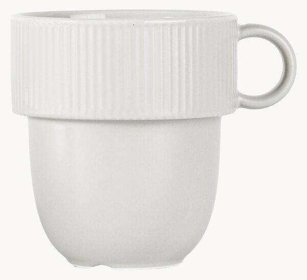 Set di 6 tazze in New Bone China Inka