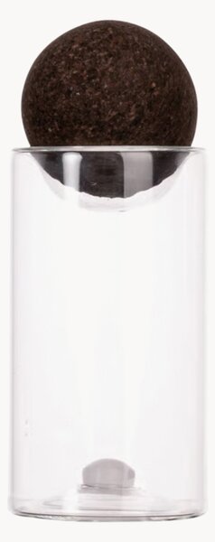 Set saliera e pepiera in vetro soffiato con chiusura a sfera Nature 2 pz
