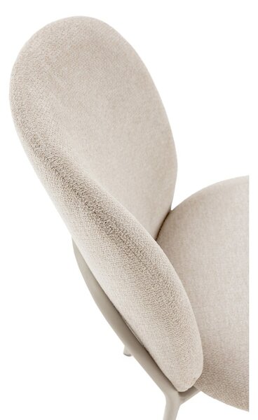 Sedie da pranzo in set color crema 4 pz Daia – Marckeric
