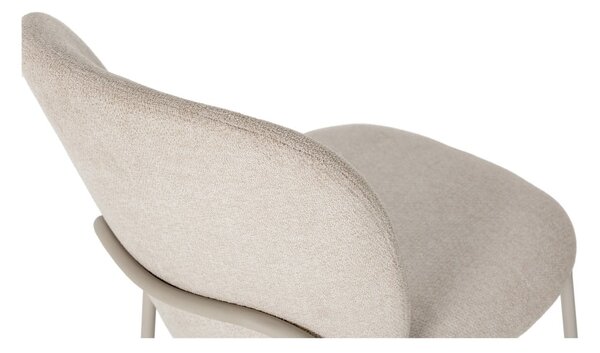 Sedie da pranzo in set color crema 4 pz Daia – Marckeric