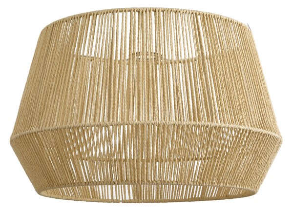 Paralume Japandi con corda di carta beige 50/50/30 - Bullet