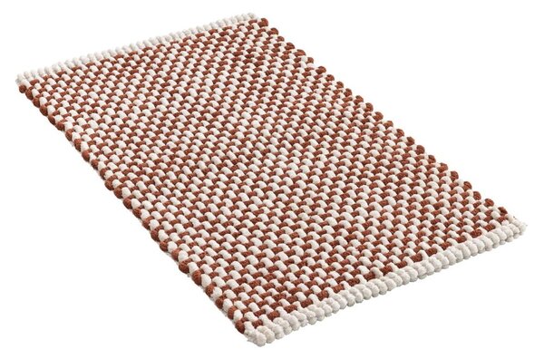 Tappetino per il bagno color terracotta 50x80 cm Rafael – douceur d'intérieur