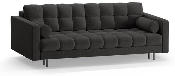 Divano grigio scuro allungabile/con contenitore 222 cm Bali – Cosmopolitan Design