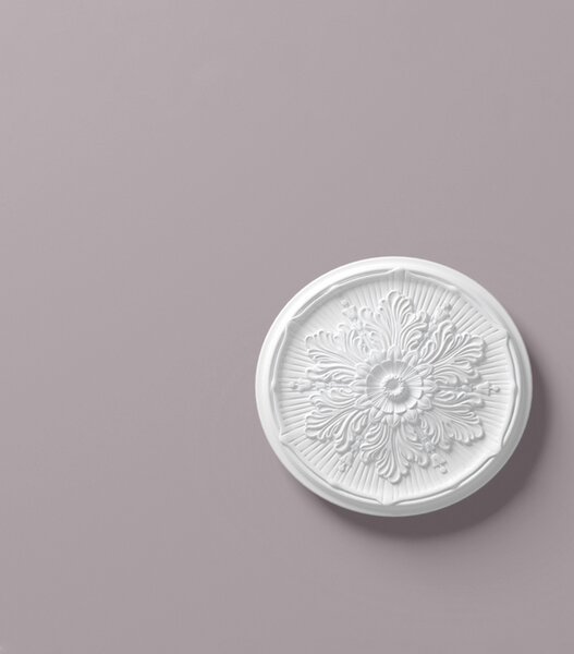 Rosone da soffitto NMC R9 ARSTYL Noel Marquet Elemento decorativo classico colore bianco diametro 53 cm