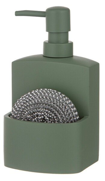 Dispenser per sapone color salvia in poliresina 250 ml Essentials – Ladelle