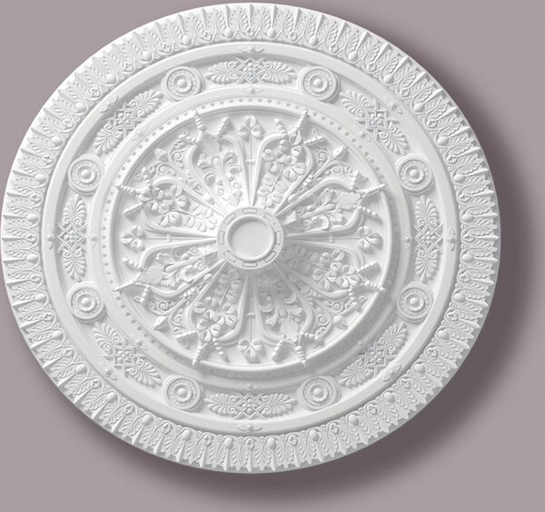Rosone da soffitto NMC R25 ARSTYL Noel Marquet Elemento decorativo classico colore bianco diametro 96,5 cm