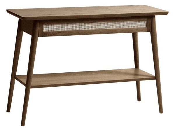 Consolle marrone con piano in rovere 40x110 cm Barrali - Unique Furniture