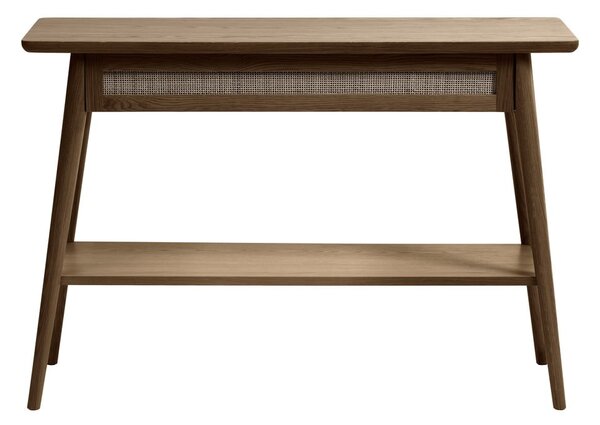 Consolle marrone con piano in rovere 40x110 cm Barrali - Unique Furniture