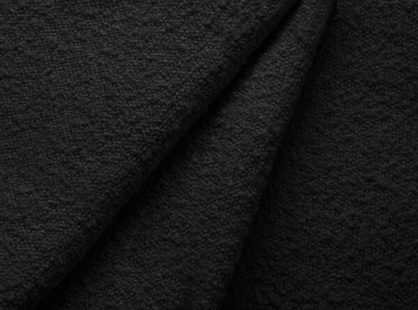 Divano in tessuto bouclé grigio scuro 230 cm Essen - Cosmopolitan Design