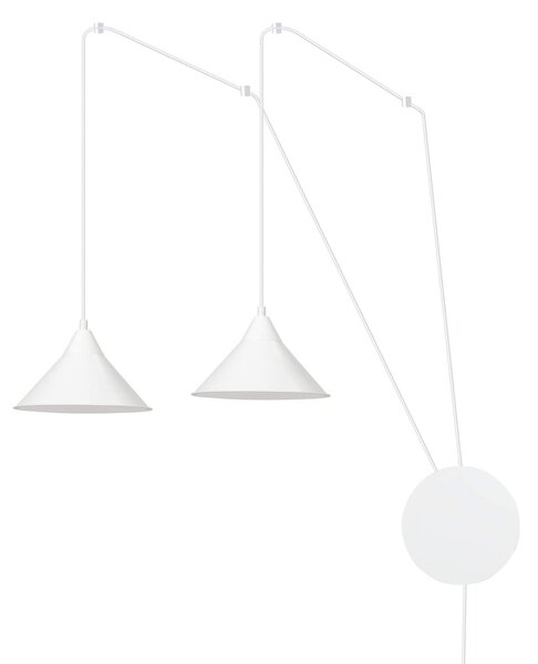 Piantana a Sospensione ABRAMO 2 WHITE o Black