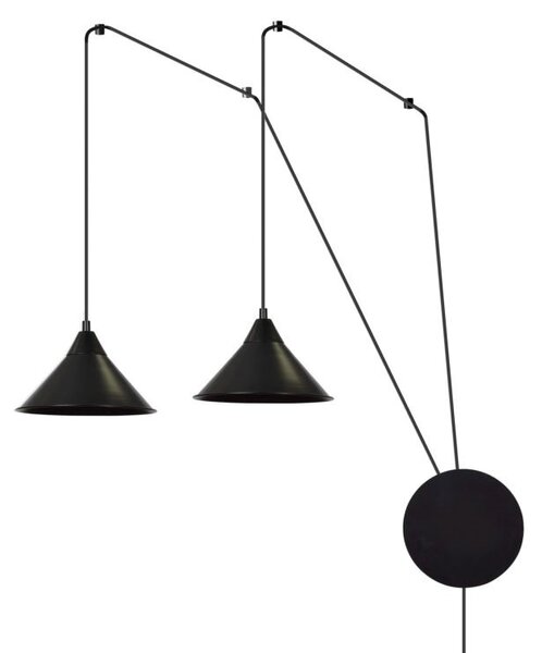 Piantana a Sospensione ABRAMO 2 WHITE o Black