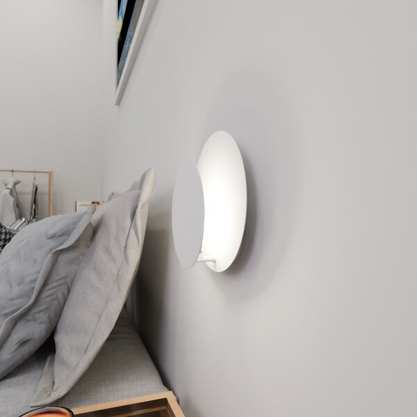 Applique da Parete Circle Bianca Luce Indiretta G9