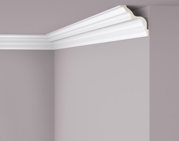 Modanatura per soffitto NMC Z24 ARSTYL Noel Marquet Modanatura decorativa classica bianca 2 m