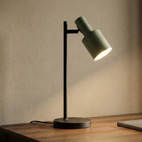 Lampada da tavolo Ovelia Lindby, Nero, Studio / Ufficio, Metallo, Moderno, Lampada da tavolo
