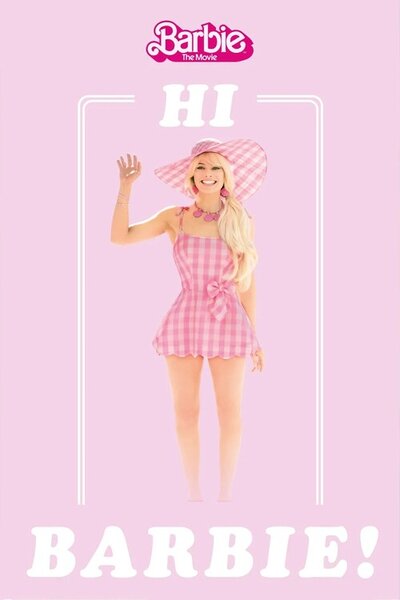 Posters, Stampe Barbie Movie - Hi Barbie