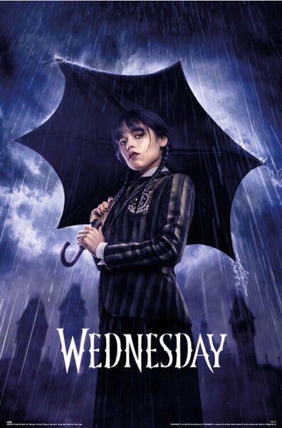 Posters, Stampe Wednesday - Umbrella