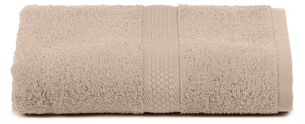 Telo Bagno In Cotone Minorca Standard Spugnissima Tinta Unita Sabbia Caleffi