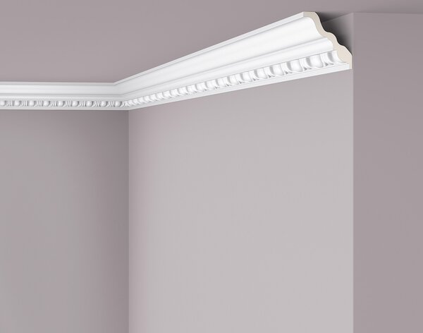 Modanatura per soffitto NMC Z14 ARSTYL Noel Marquet Modanatura decorativa classica bianca 2 m