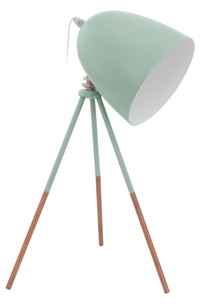 Eglo 49337 - Lampada da tavolo DUNDEE 1xE27/60W/230V