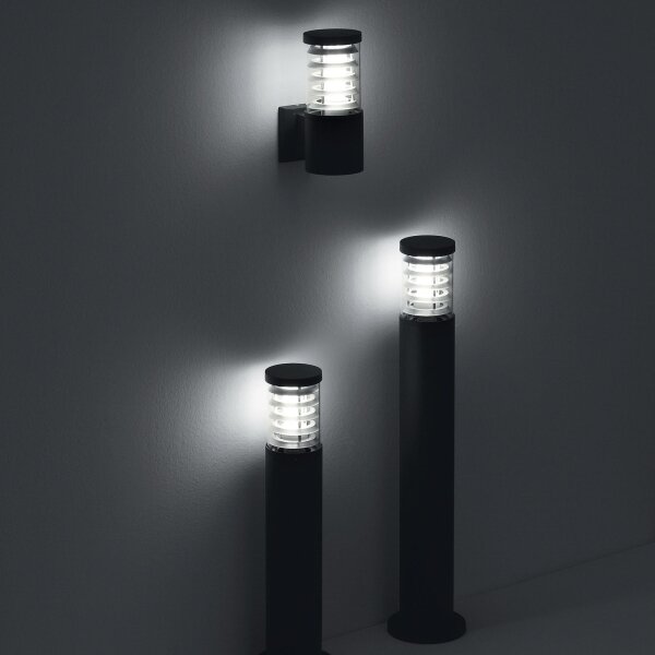Ideal Lux - Lampada da esterno TRONCO 1xE27/42W/230V 80 cm IP65 nera