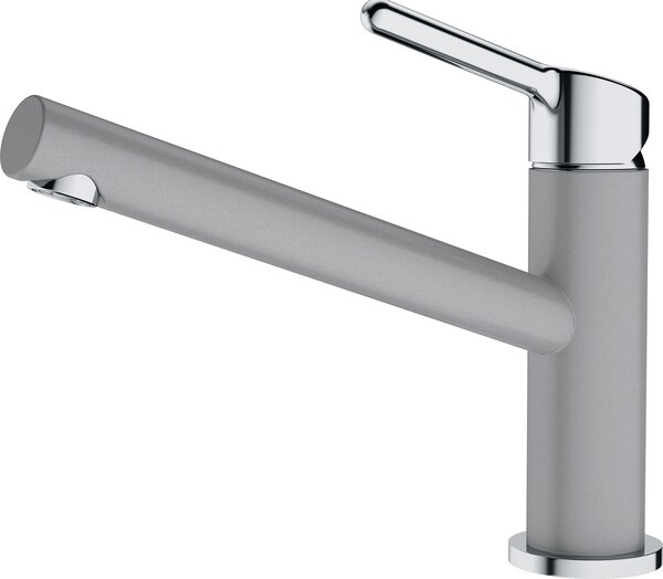 Miscelatore FRANKE ORBIT in CROMO PIETRA GRIGIA con bocca fissa / Miscelatore da cucina / Miscelatore monocomando