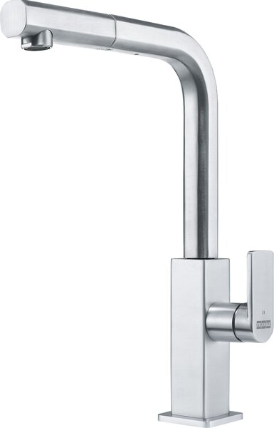 FRANKE MYTHOS miscelatore in acciaio inox massiccio con bocca estraibile / miscelatore monocomando