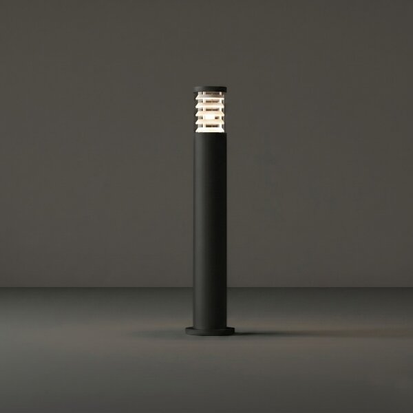 Ideal Lux - Lampada da esterno TRONCO 1xE27/42W/230V 80 cm IP65 nera