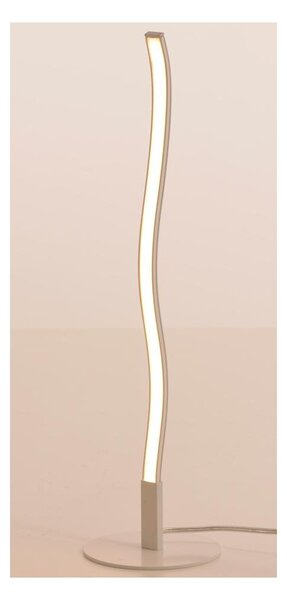 ANELLI LAMPADA DA TAVOLO AD ONDA MODERNA IN METALLO BIANCO LED 5W LUCE 3000K DI ILLUMINANDO