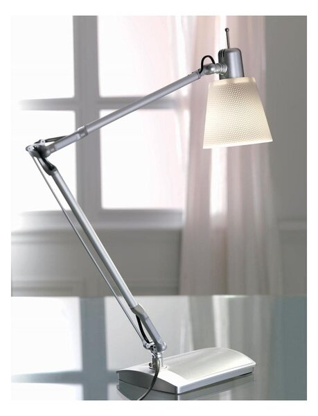LOLA LAMPADA DA TAVOLO A LED ORIENTABILE CON DIFFUSORE COLORATO