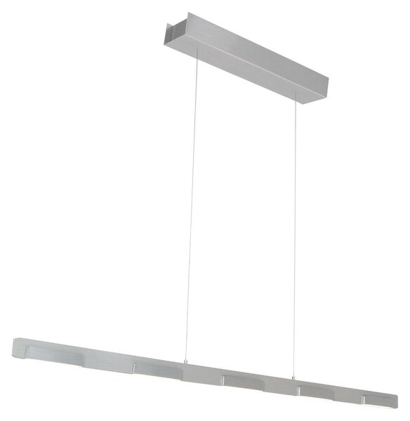 Lampada a sospensione - acciaio - Bloc - vetro metallo - lampada di design - LED - 3296ST - Steinhauer
