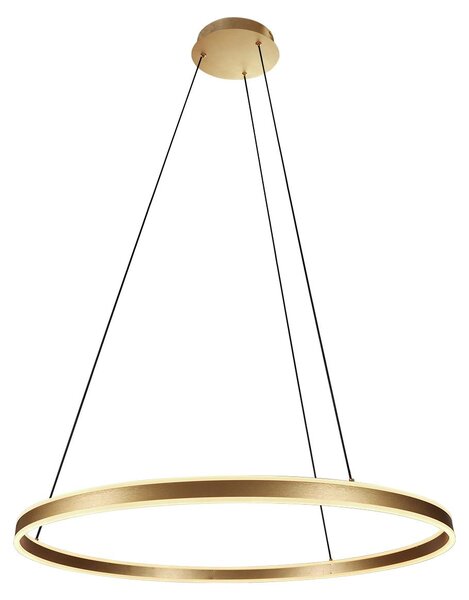 Lampada a sospensione - oro - Ringlux - plastica metallo - Ø 80cm - LED - 3675GO - Steinhauer